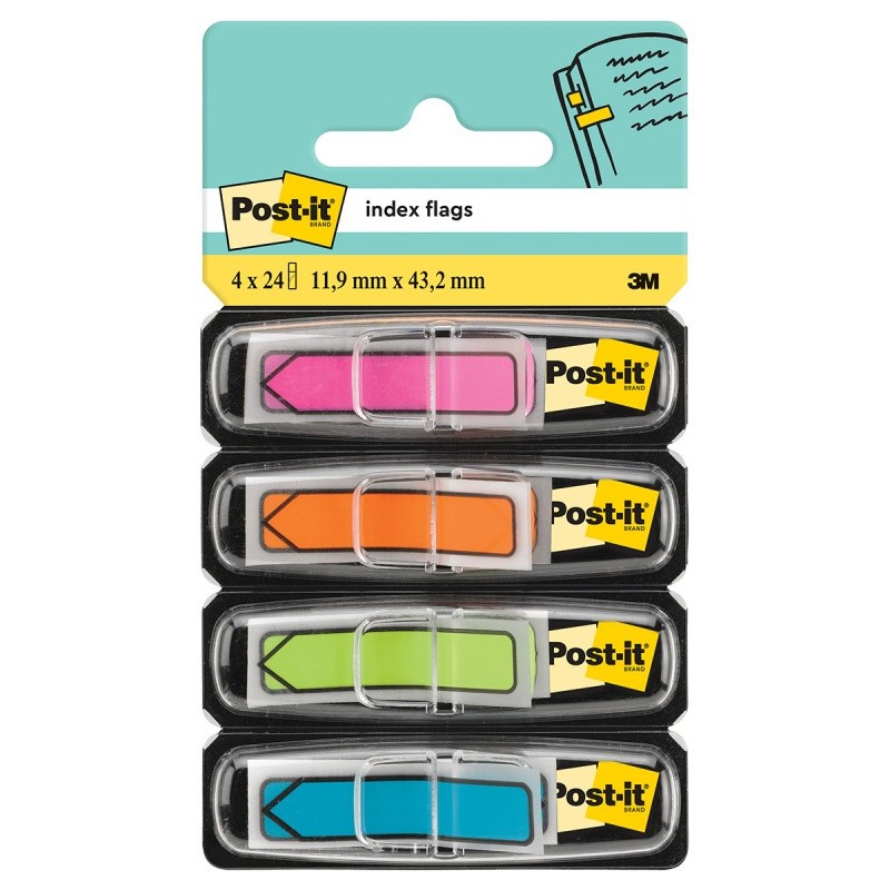 Zakładki Indeksujące Post-It® Strzałki 12 X 43 Mm