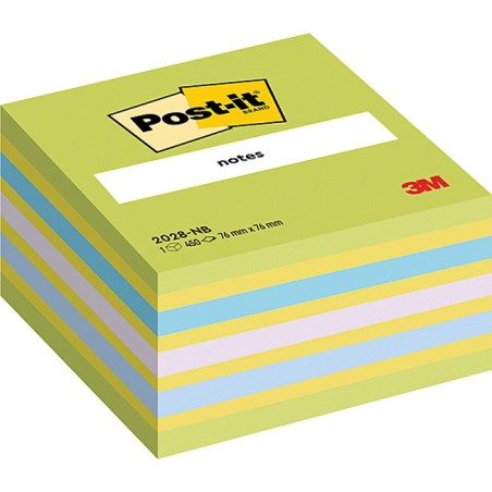 Kostka Samoprzylepna Post-It® Paleta Cukierkowa 76 X 76 Mm 450 Kartek