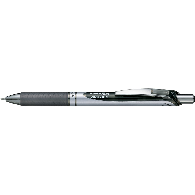 Pióro Kulkowe 0,7Mm Energel Czarne Bl77-A Pentel