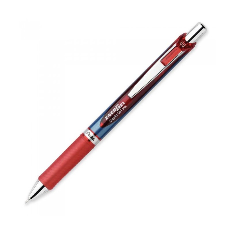 Cienkopis Kulkowy 0,5Mm Czerwony Bln75-B Pentel