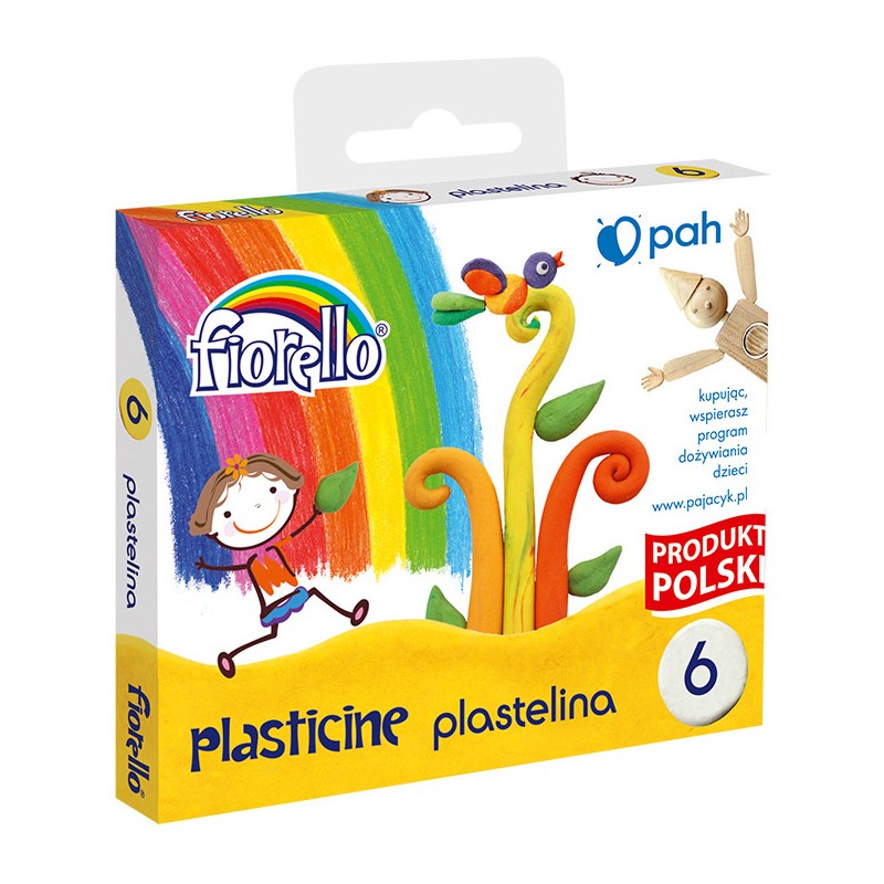 Plastelina Fiorello 16G (Mix Kolorów)