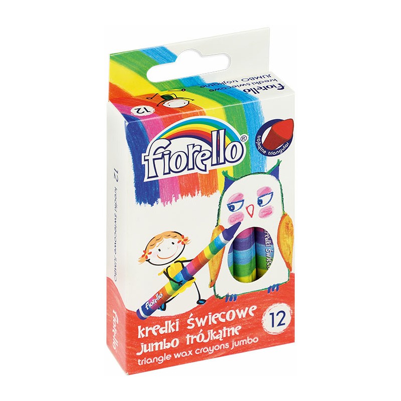 Kredki Świecowe Fiorello Jumbo