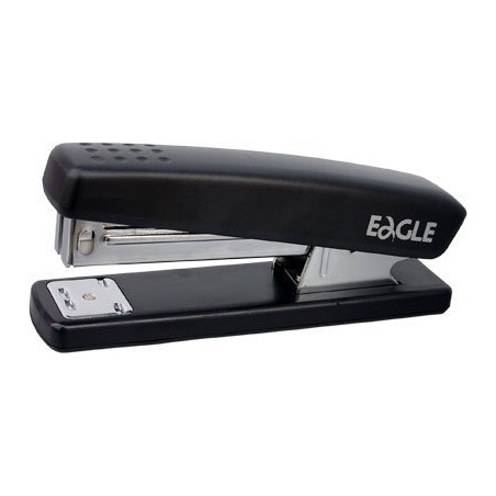 Zszywacz 4001Bd, Czarny, Do 20 Kartek 20K Eagle 110-1186 Na Zszywki 24/6 26/6
