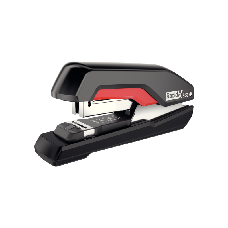 Zszywacz Supreme S50 Czarno-Czerwony 50K Rapid 5000544