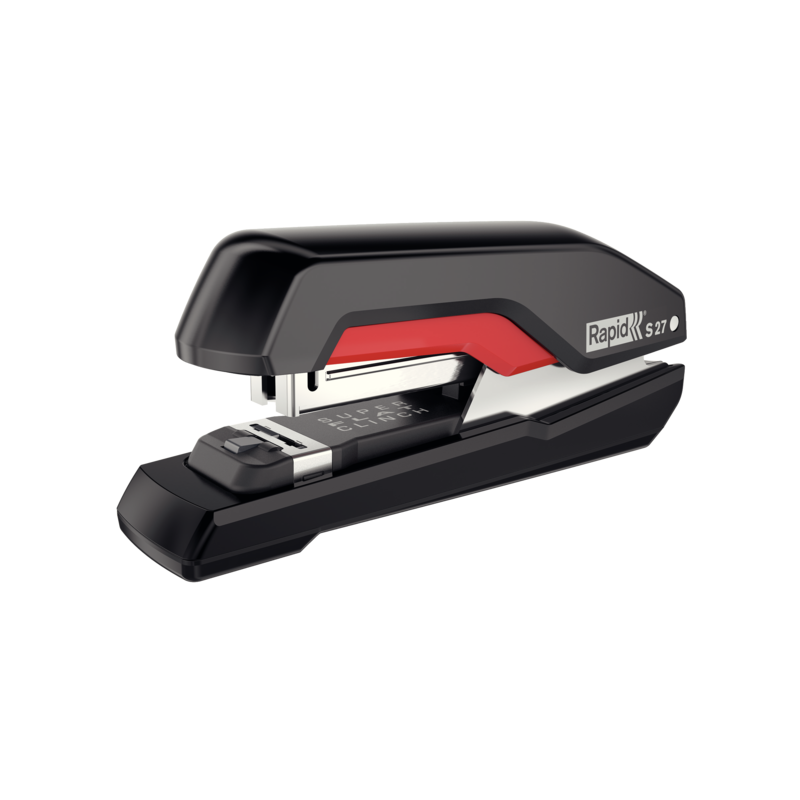 Zszywacz Supreme S27 Czarno-Czerwony 30K Rapid 5000541