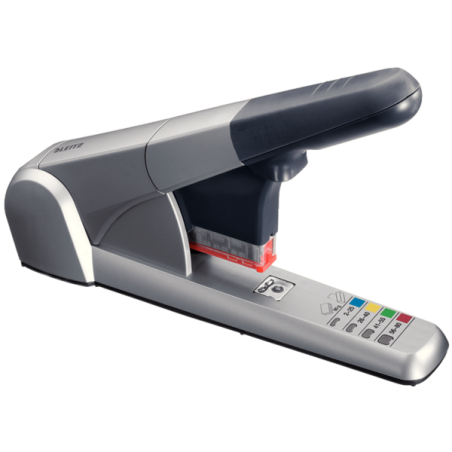 Zszywacz Kasetowy 5551 Leitz Srebrny 80 Kartek 55510084