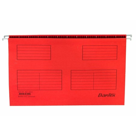 Teczka Zawieszana Standard Czerwona Bantex 100331435
