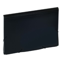 Aktówka Eagle Z 12 Przegródkami Czarna 9112C 120-1156