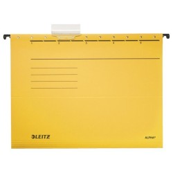 Teczki Zawieszane Alpha, Żółty, Leitz 19850115