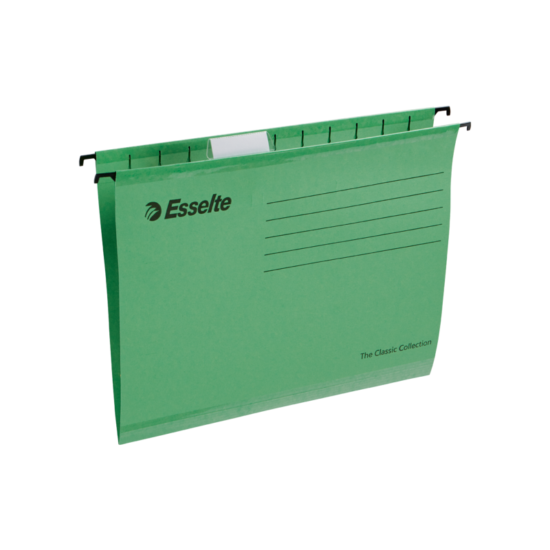Teczki Zawieszane Esselte Classic A4, Zielony, 25 Szt. Pendaflex 90318