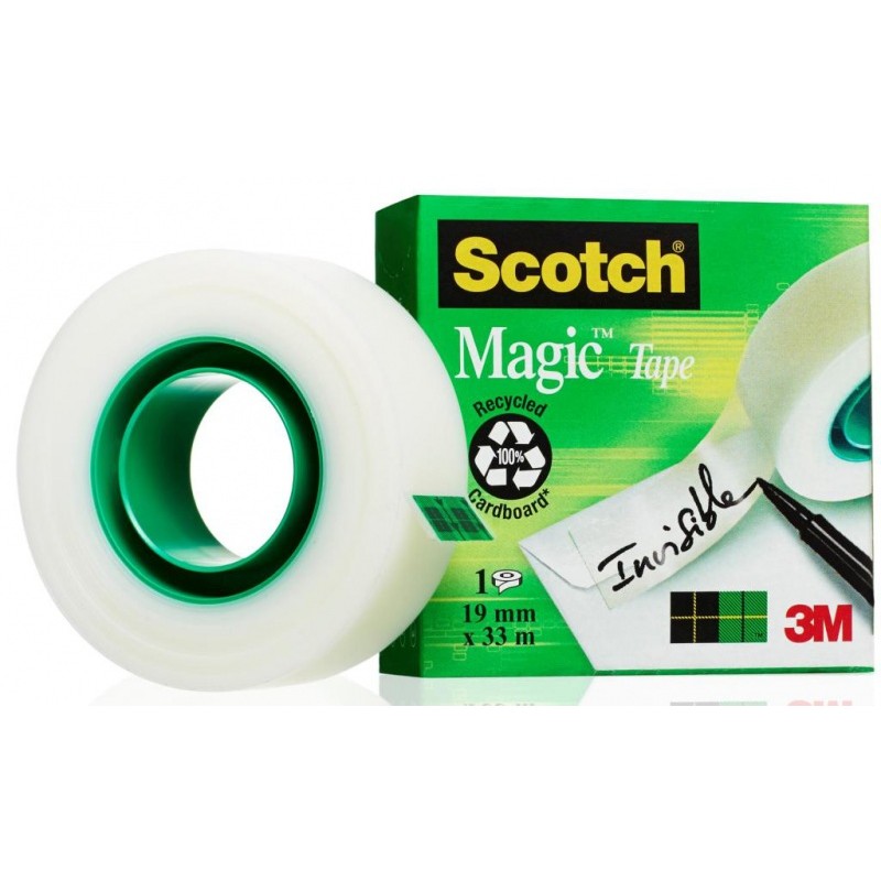Taśma Biurowa 19X33M Matowa W Pudełku 3M Scotch Magic 810 70005242196