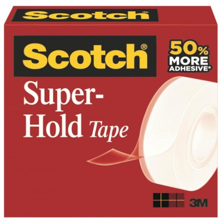 Taśma Biurowa Scotch Super-Hold, (700K), Super Mocna, 19Mm, 25,4M, Transparentna