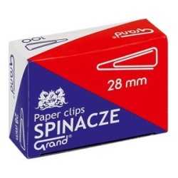 Spinacz T-28 Mm Grand Trójkątny 10Op X 100Sztuk 110-1386