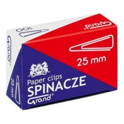 Spinacz T-25 Mm Grand Trójkątny 10Op X 100Sztuk 110-1385