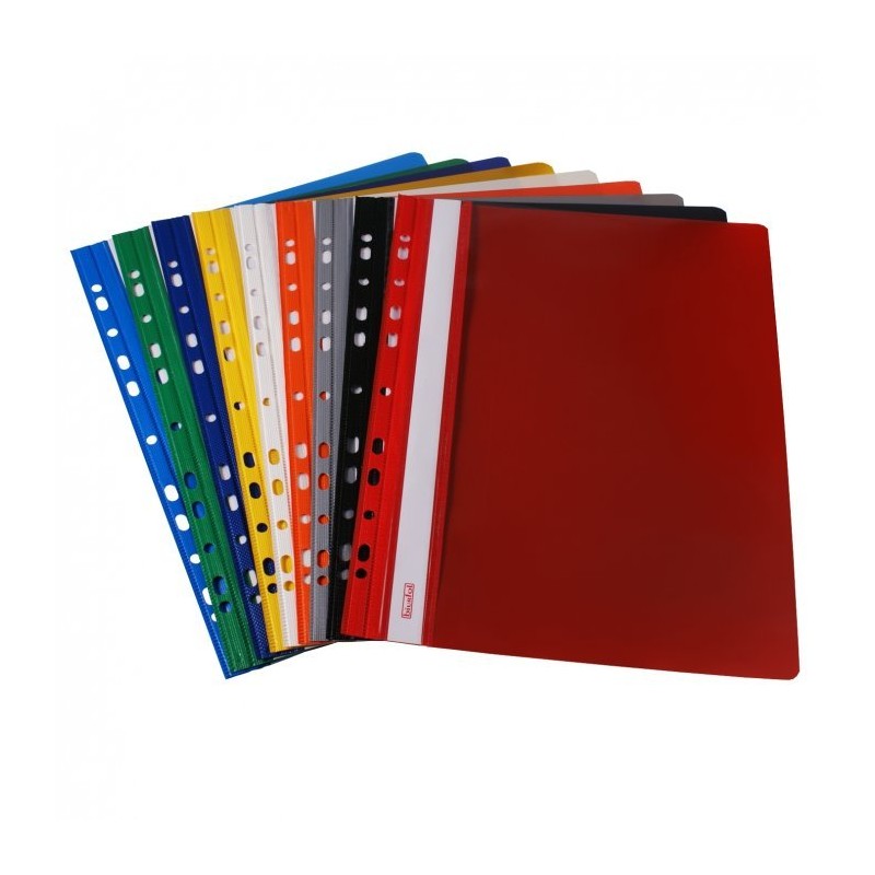 Skoroszyt Twardy Zawieszany A4 Sh-01-04 Pvc Żółty (10Sztuk) Biurfol