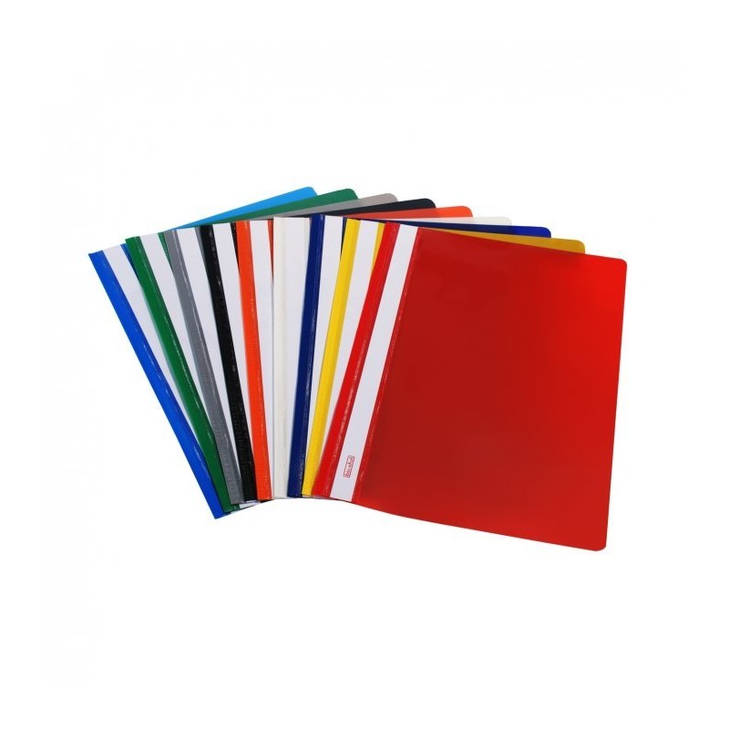 Skoroszyt A4 Twardy Sh-00-04 Pvc Żółty Biurfol (10Szt)