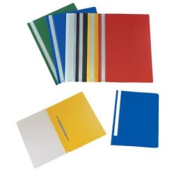 Skoroszyt A4 Twardy Sh-00-01 Pvc Czerwony Biurfol (10Szt)