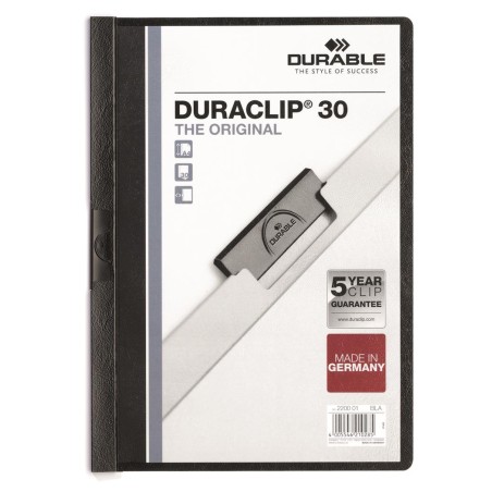 Skoroszyt Durable Duraclip Original 30 Czarny 2200-01