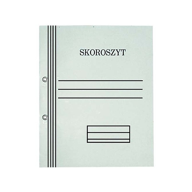 Skoroszyt Oczkowy Biały Pełny A4 (50 Szt.) 350G  Kiel-Tech  1-00748