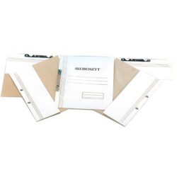 Skoroszyt Oczko Biały Pełny (50 Szt.) 250G Kiel-Tech  1-00741