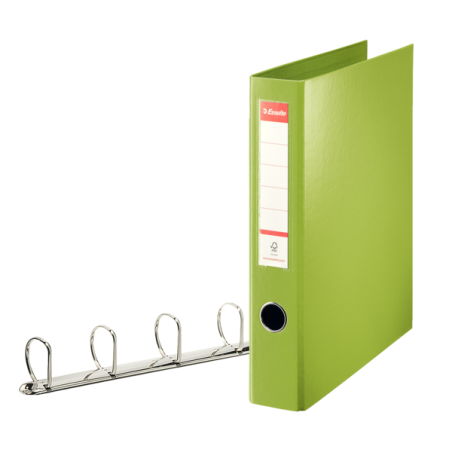 Segregator Esselte A4 Combi Z 4 Kółkami, 62 Mm, Zielony, , 82406 (X)