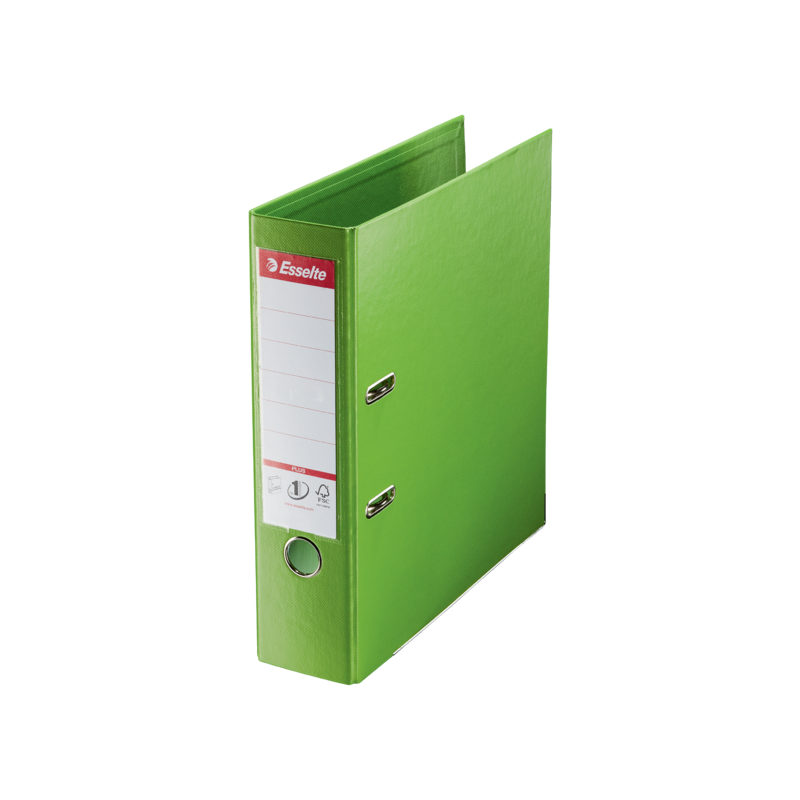 Segregator A4/80Mm Zielony Esselte Plus Vivida No.1 81186