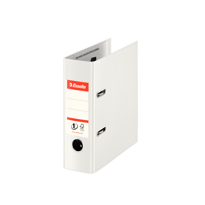 Segregator A5/75Mm Z Mechanizmem Biały 468600 Vivida No.1 Esselte