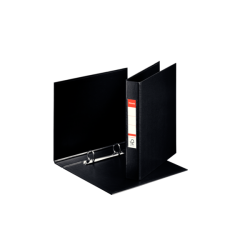 Segregator Esselte A5 Z 2 Kółkami, Grzbiet 40 Mm, Czarny, 47687