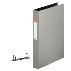 Segregator Esselte A4 Z 2 Kółkami, Grzbiet 42 Mm, Szary, 14455