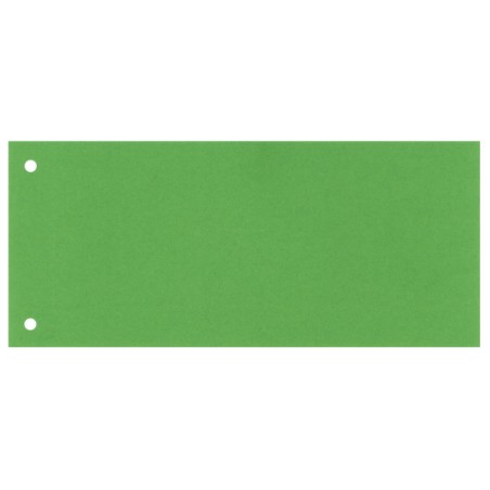 Przekładki 1/3 A4 Maxi Esselte, Zielony, 100 Szt., 624447
