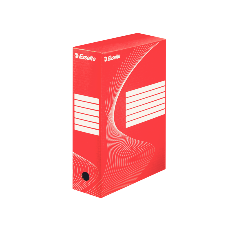 Pudełka Archiwizacyjne Esselte Boxy 100Mm Czerwone 128422
