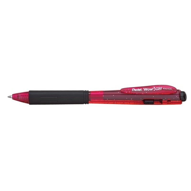 Długopis Żelowy 0,7 Mm Czerwony K437Cr-B Pentel