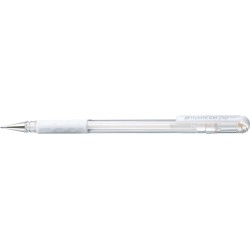 Długopis Żelowy 0,8Mm Biały K118-W Pentel - Hybrid Gel Grip