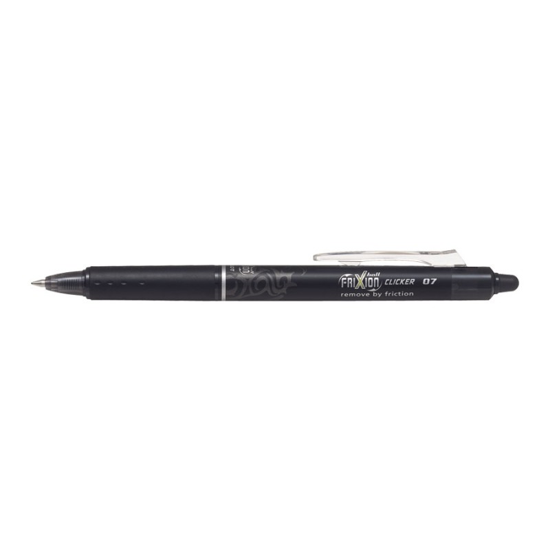 Pióro Kulkowe Pilot Frixion Clicker 0.7 Czarne Piblrt-Fr7-B
