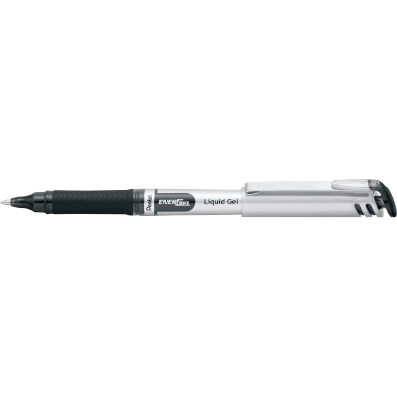 Pióro Kulkowe 0,7Mm Energel Czarne Bl17-A Pentel