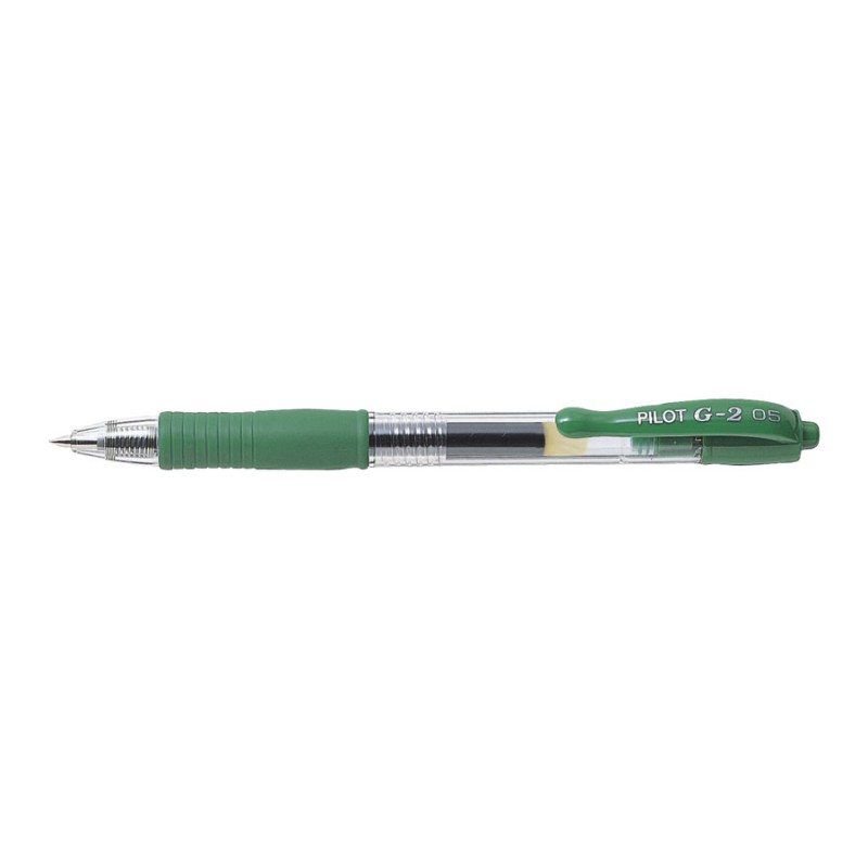 Pióro Żelowe Pilot G2 Zielony Piblg2-5G