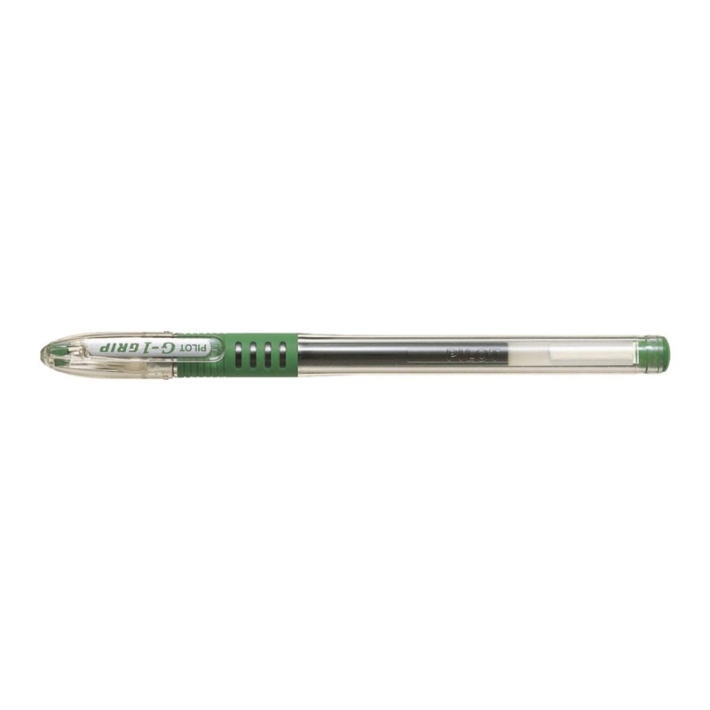 Pióro Żelowe Pilot G1 Grip Zielony Piblgp-G1-5G