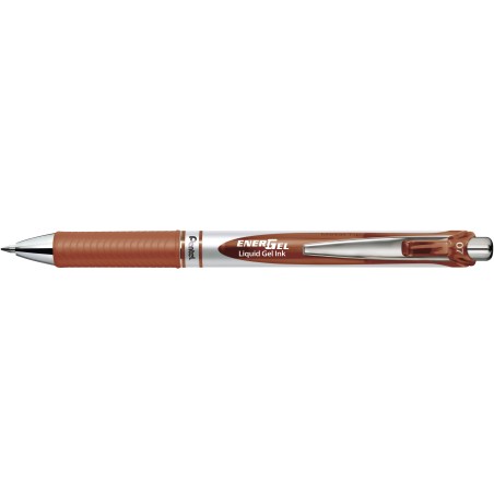 Pióro Kulkowe 0,7Mm Energel Brązowe Bl77-E Pentel