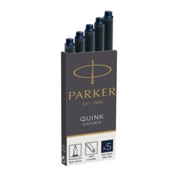 Naboje Z Atramentem Quink - Standard Granatowy - 5 Szt. W Pudełku 1950385 Parker