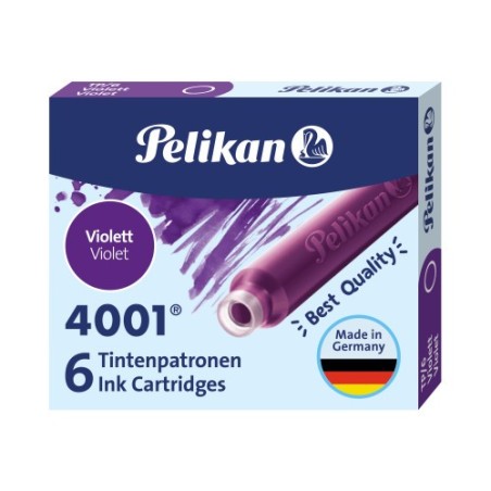 Naboje Do Piór, Krótkie Fioletowe 400142568 Pelikan