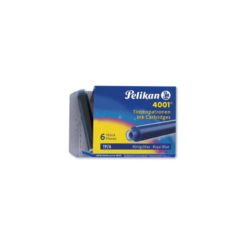 Naboje Do Piór, Krótkie Czarne 100401546 Pelikan