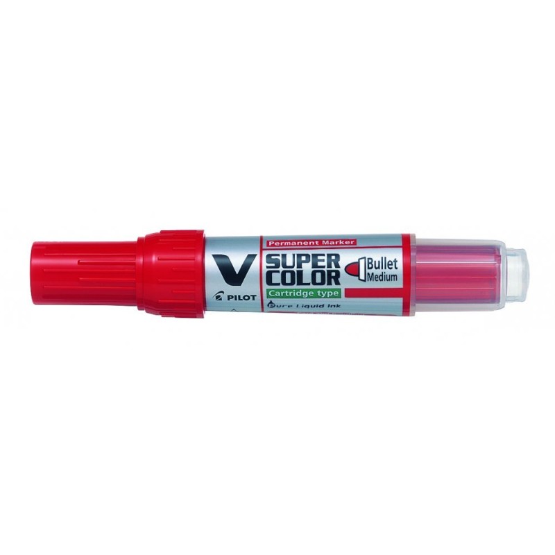 Marker P.v-Super Color M.czerw Ok. Pisca-Vsc-M-R-Bg Pilot (X)