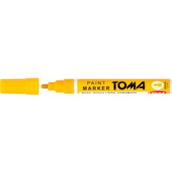 Marker Olejowy, Fibrowa Końcówka 2,5Mm, Żółty To-440 Toma