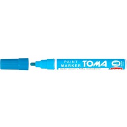 Marker Olejowy, Fibrowa Końcówka 2,5Mm, Niebieski Jasny To-440 Toma
