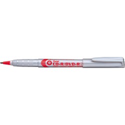 Marker Do Opisywania Płyt Cd Czerwony Nms51-B Pentel