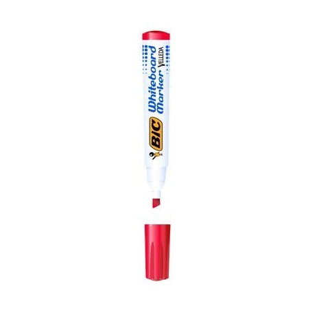 Marker Suchościeralny Bic Velleda Ecolutions 1751 Czerwony, 904948