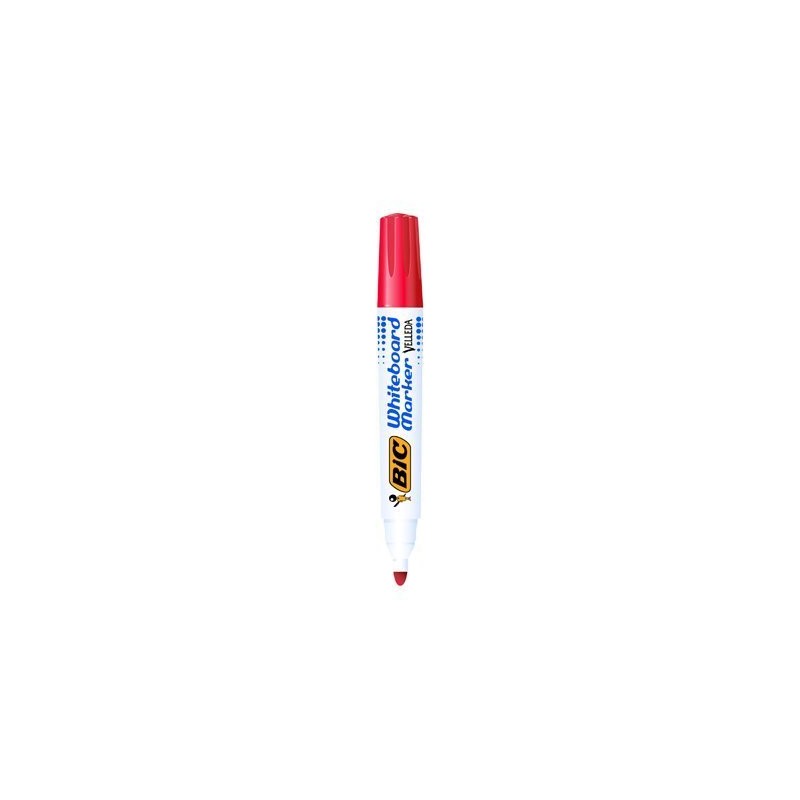 Marker Suchościeralny Bic Velleda Ecolutions 1701 Czerwony, 904939