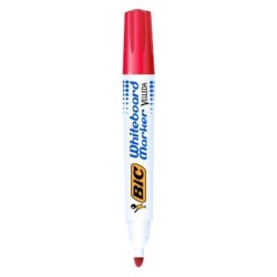 Marker Suchościeralny Bic Velleda Ecolutions 1701 Czerwony, 904939