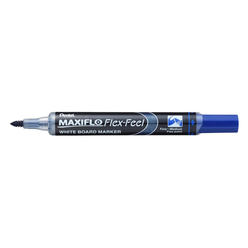 Marker Maxiflo Z Elastyczną Końcówką Flex Feel Niebieski Mwl5Sbf -C Pentel
