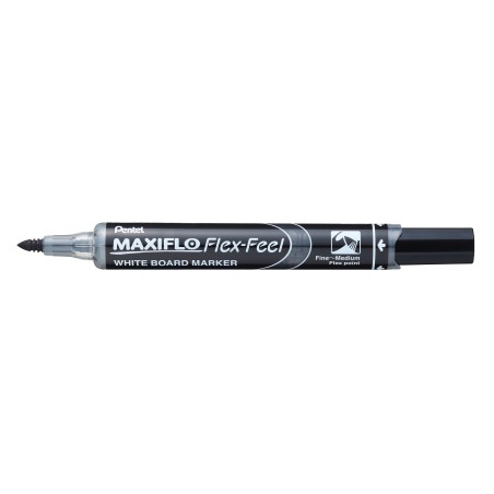 Marker Maxiflo Z Elastyczną Końcówką Flex Feel Czarny Mwl5Sbf -A Pentel